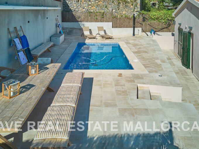 Magnificent modern Mediterranean style villa with swimming pool in the Port of Sóller.